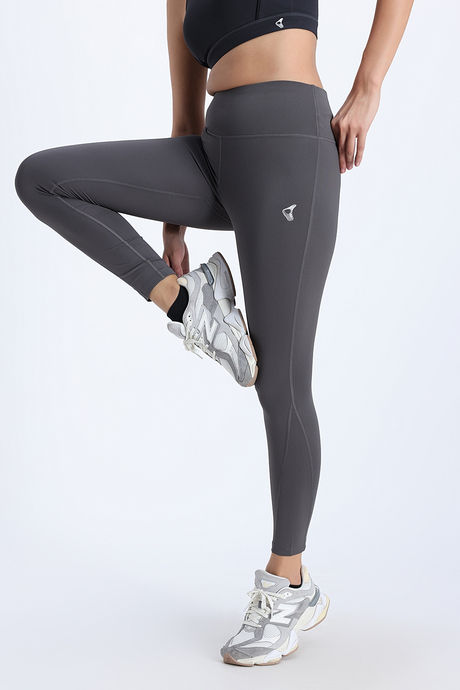 Zelocity Quick Dry Gym Leggings - Forged Iron — image 3